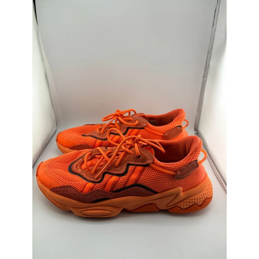 Adidas Ozweego Solar Orange Mens Sneakers FV3592 Size 9 Retro Running Shoes